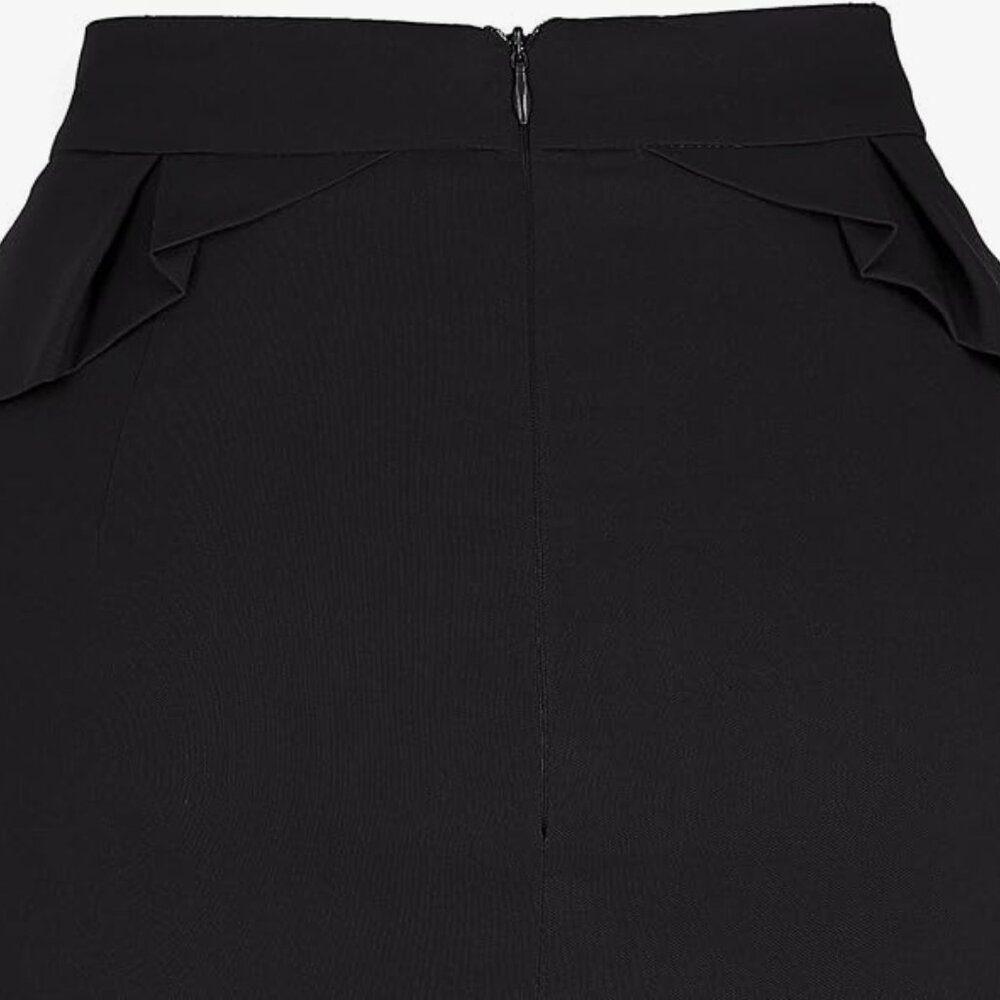 Peplum pencil skirt with tummy control! NWT - Picture 5 of 7